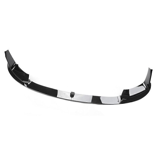 Front Bumper Lip Spoiler Splitter+Side Canard Lip Black FOR BMW F80 M3 F82 15-20 - Picture 6 of 10