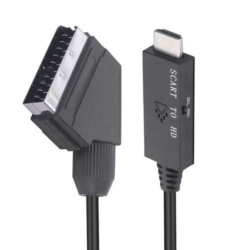SCART Zu HDMI Konverter SCART Auf HDMI Adapter Video Audio Konverter Videokabel - Bild 4 von 4