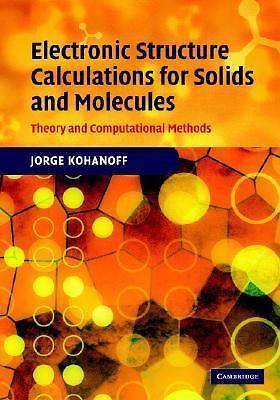 Electronic Structure Calculations for Solids and Molecules : Theory and...