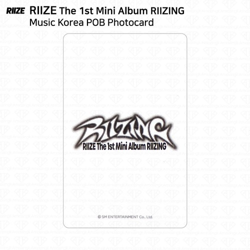 RIIZE The 1st Mini Album RIIZING POB Photocard Soundwave Apple Music Makestar - Picture 54 of 104