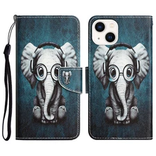 For Various Phone Cartoon Case Magnetic Flip Wallet Card Bag Holder Cover Back