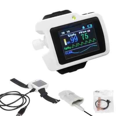 Sleep Apnea Monitor with Software | Tracks Respiration, SPO2 & Pulse Rate