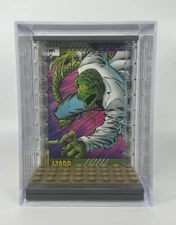 Collectible Force Pack Minifigure Display Case For Lego Marvel Lizard