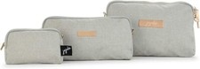 JuJuBe - Be Set Organization Pouches Bag Set - Pebble Grey New