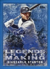 2018 Topps Update Series Legends in the Making BLUE #LITM-19 Giancarlo Stanton
