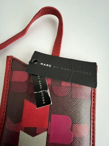 Marc by Marc Jacobs Handyhülle rot hellbraun Logo Universal Neu mit Etikett - Bild 4 von 4