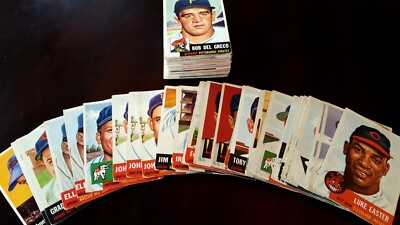 1953 topps baseball cards, #1 to #130, complete your set