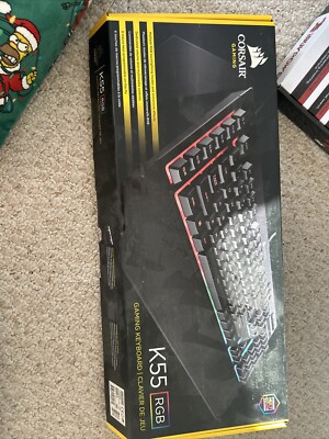 Corsair K55 (CH9206015NA) Wired RGB Backlit Gaming Keyboard