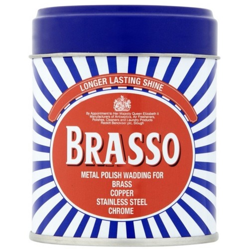 Brasso Wadding Metal Brass Copper Chrome Polish Braso Cleaner