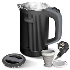 Emooncn Portable Electric Kettle with Folding Mug800ML Travel Kettle Kettles ...