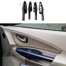 For Hyundai Tucson 05-2008 2009 Carbon Fiber Window Lift Lock Switch Panel 4pc For Hyundai Tucson 05-2008 2009 Carbon Fiber Window Lift Lock Switch Panel 4pc