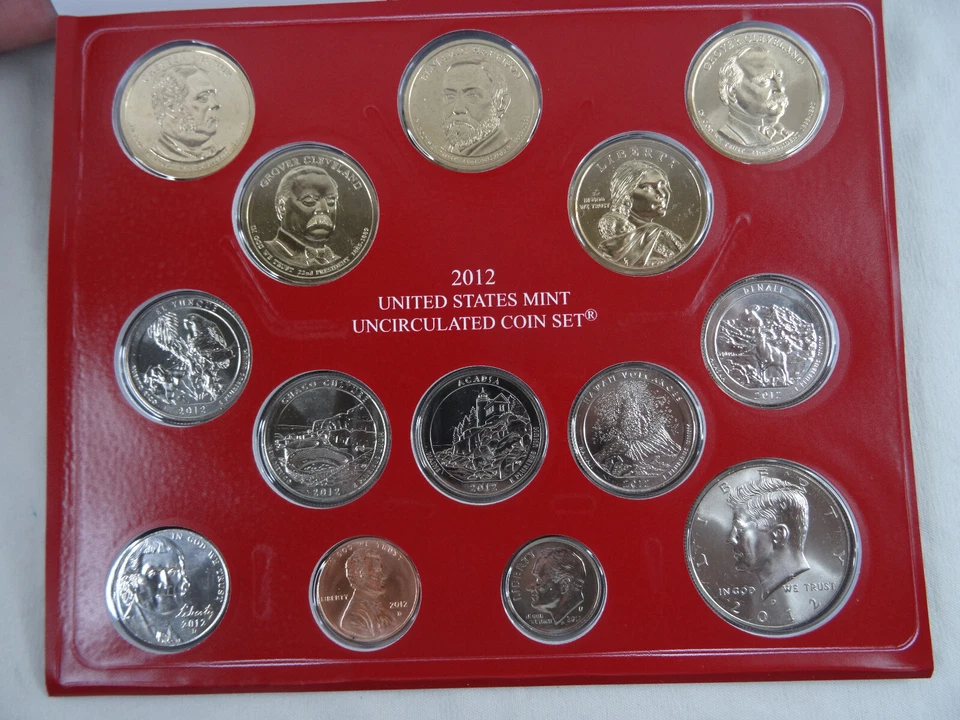 2012 P & D US Mint Set Uncirculated 28 Coins OGP United States - Image 3 of 4