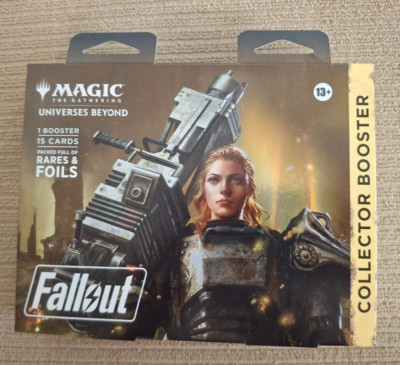 Magic The Gathering Fallout Collector Booster Pack *Factory Sealed*