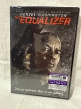 The Equalizer (DVD, 2014) Brand New Sealed Digital Ultraviolet Copy Included