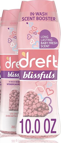 Dreft Blissfuls In-wash Scent Booster Beads, Baby Fresh, 10 Ounce , 1 Count NEW