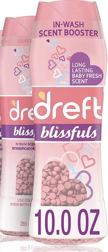 Dreft Blissfuls In-wash Scent Booster Koraliki, Baby Fresh, 10 uncji, 1 szt NOWE - Zdjęcie 1 z 2