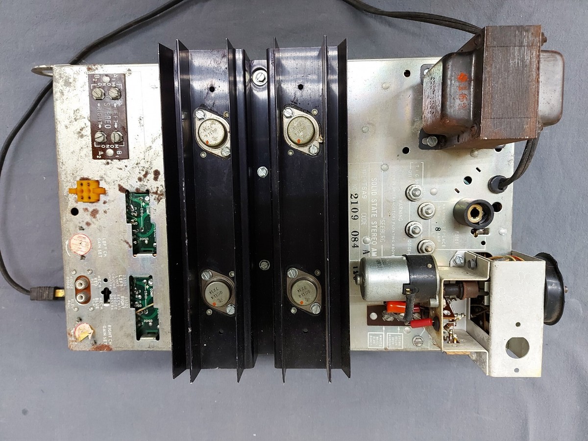 JUKEBOX SEEBURG TSA9 STEREO AMP - UNTESTED transformer Tested Good