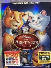 The Aristocats Blu-ray/DVD, 2012, 2-Disc Set, Special Edition DVD/Blu-ray 