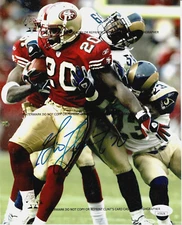GARRISON HEARST SIGNED AUTOGRAPHED 8x10 - San Francisco 49ers - J.S.A. Certified
