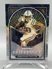 2022 Prizm Jonathan Taylor Brilliance No Huddle Exclusive Silver Disco 