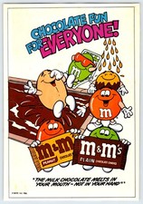 1987 M&MS CHOCOLATE FUN FOR EVERYONE Vintage ...
