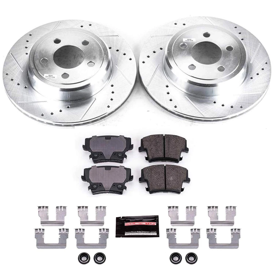 Power Stop K1720 1-Click Z23 Evolution Sport Brake Kit for 06-19 Dodge Charger Foto 2 de 2
