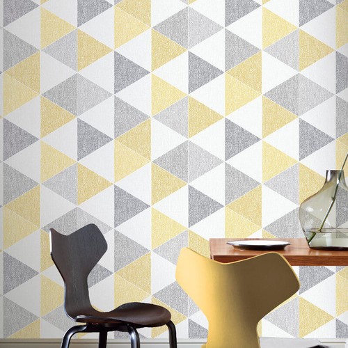 Arthouse VIP New York Geo, Scandi Leaf and Scandi Triangle Wallpapers - Picture 12 of 31
