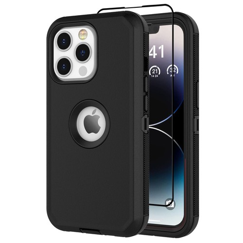 Funda protectora de pantalla para iPhone 14 13 12 11 Pro Max apta para Otterbox Defender - Imagen 9 de 42