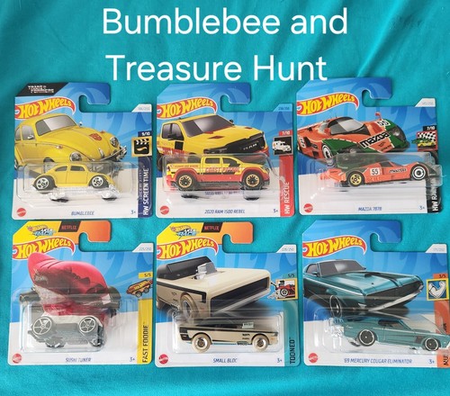 HOT WHEELS Short Card 2024 Bumble Bee & Treasure Hunt (75)