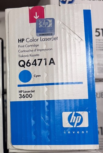 HP Q6471A (502A) Cartouche de toner Cyan authentique (TVA incluse) - Photo 2/2