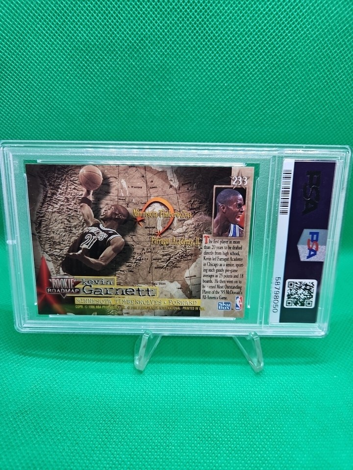 1995 Skybox Premium 233 Kevin Rookie PSA 7 RC Minnesota