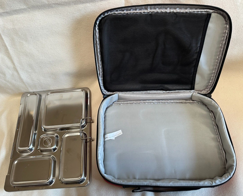 PlanetBox ROVER Classic Stainless Steel Bento Lunch Box with 5 Compartments - Picture 6 of 8