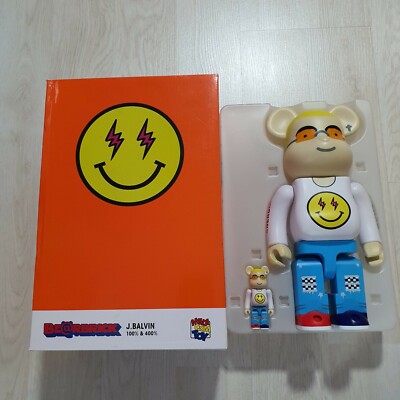 BEARBRICK J.BALVIN 100%&400% BE@RBRICK Medicom toy | eBay