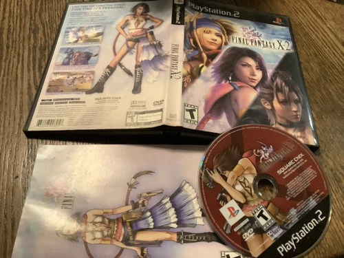 Final Fantasy X-2 Used Sony PlayStation 2 2003 RPG Fun Free USA Ship Ps2