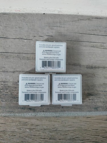Park Tool GP-2C PACK OF 3! - 3M PRE-GLUED SUPER PATCH KIT (6 Patches) Road/MTB - Picture 3 of 5