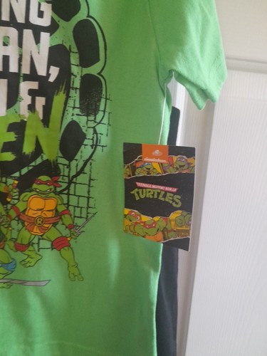 Nickelodeon Boys Teenage Mutant Ninja Turtle 2 pc T-Shirt Shorts Set NWT Size 7 - Picture 4 of 7