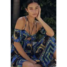 Anthropologie Joao Incerti Strappy Bandeau Dress Medium