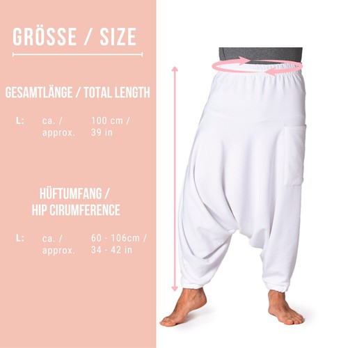 PANASIAM Jogpants warme Haremshose Pumphose Jogginghose Aladin Pants FAIR & NEU - Bild 31 von 63