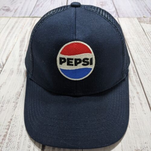 Pepsi Soft Drink Wrapback Baseball Cap Hat Adjustable