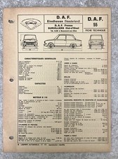 Revue technique Daf 55