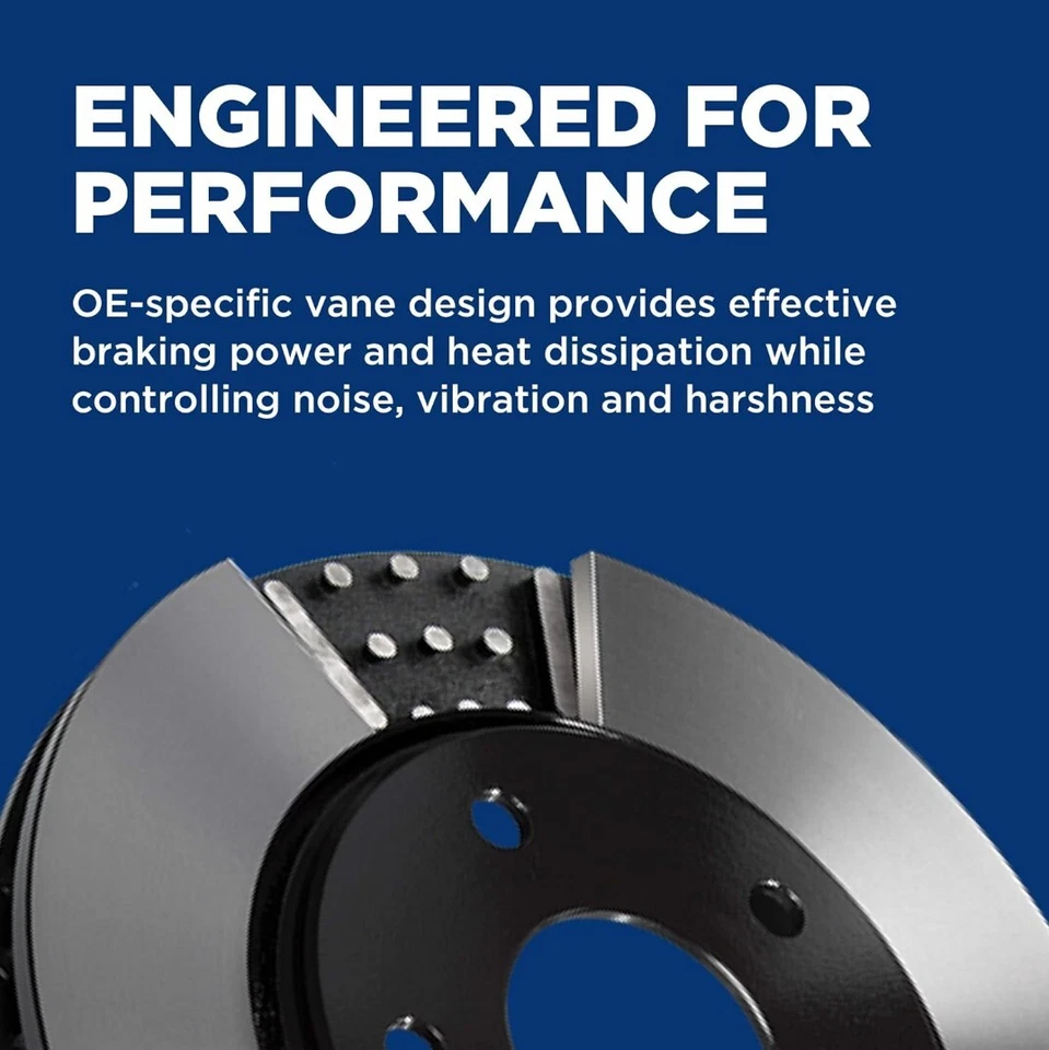 Rotor de freno de disco para Jeep Liberty 2008-2012 delantero izquierdo o derecho sólido 1 pieza. Foto 4 de 4