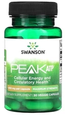 Swanson Maximum Strength PEAK ATP - Natural Supplement Promoting Cellular