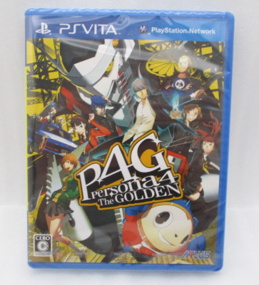 Neu Psvita Persona 4 The Golden Japan Import P4G Versiegelt Atlus VLJM-35001
