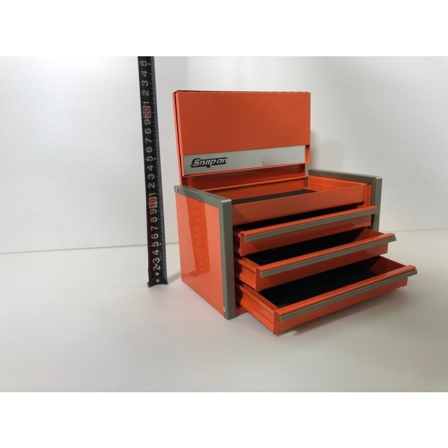 Snap-on Miniature Tool Box Micro Top Chest Orange KMC923APJK Snap-on Miniature Tool Box Micro Top Chest Orange KMC923APJK
