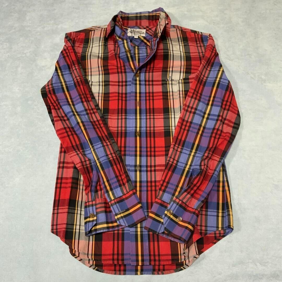 Vivienne Westwood Man Plaid Shirt Size 46 | eBay Vivienne Westwood Man Plaid Shirt Size 46 | eBay