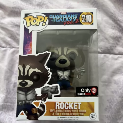 Funko Pop! Vinyl: Marvel - Rocket Raccoon - GameStop (GS) (Exclusive) #210