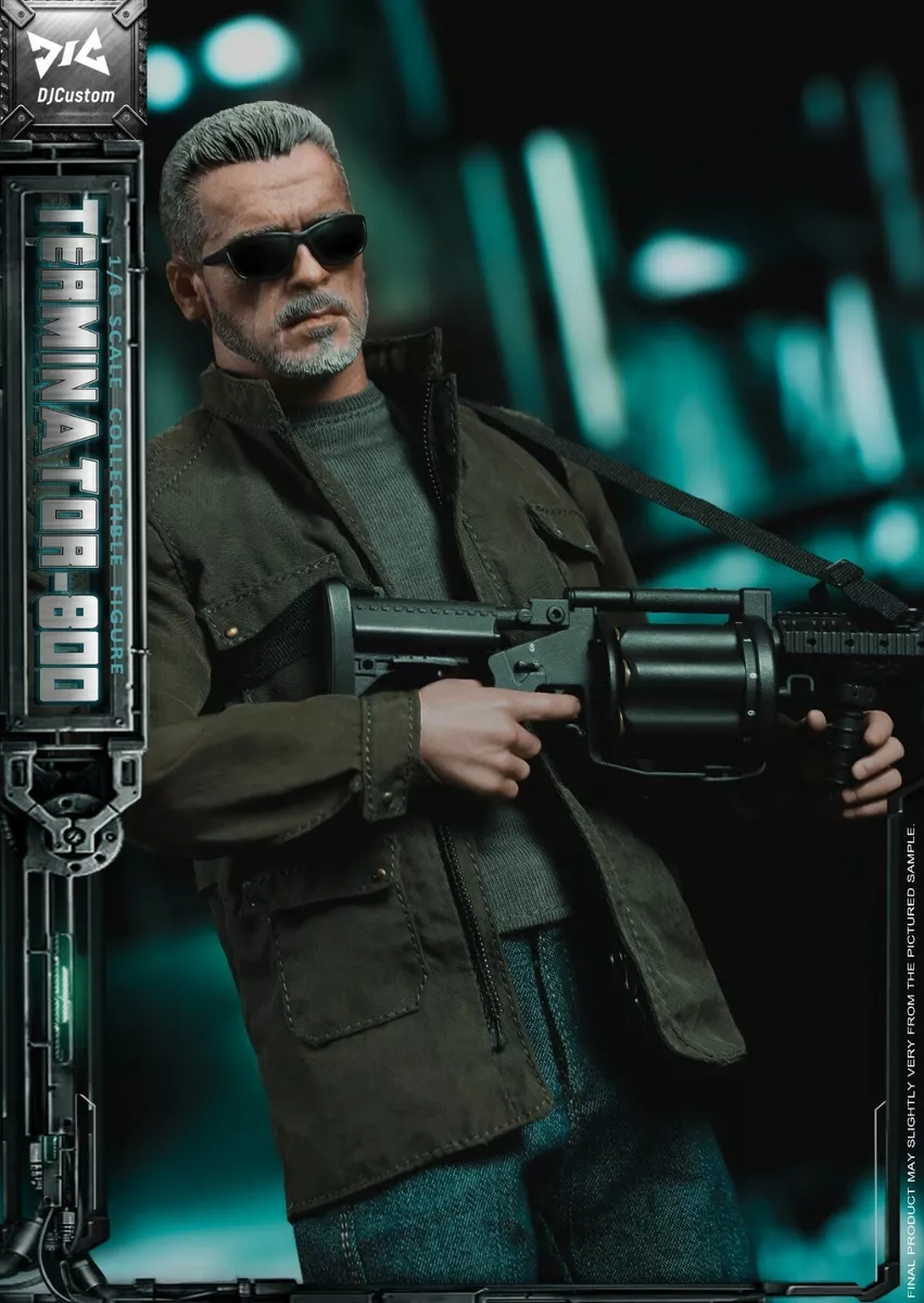 DJ-CUSTOM 1:6 NO-16004 T800 Terminator 800 Man Male Soldier Figure Collections