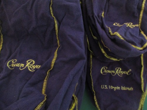 Crown Royal Bag Lot for Quilts Crafts 10 Large 5 SM 2 Med Virgin Island - Foto 6 di 7