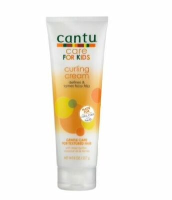Cantu for Kids Lockencreme | Definiert & zähmt Fussy Frizz 8 oz / 227 g
