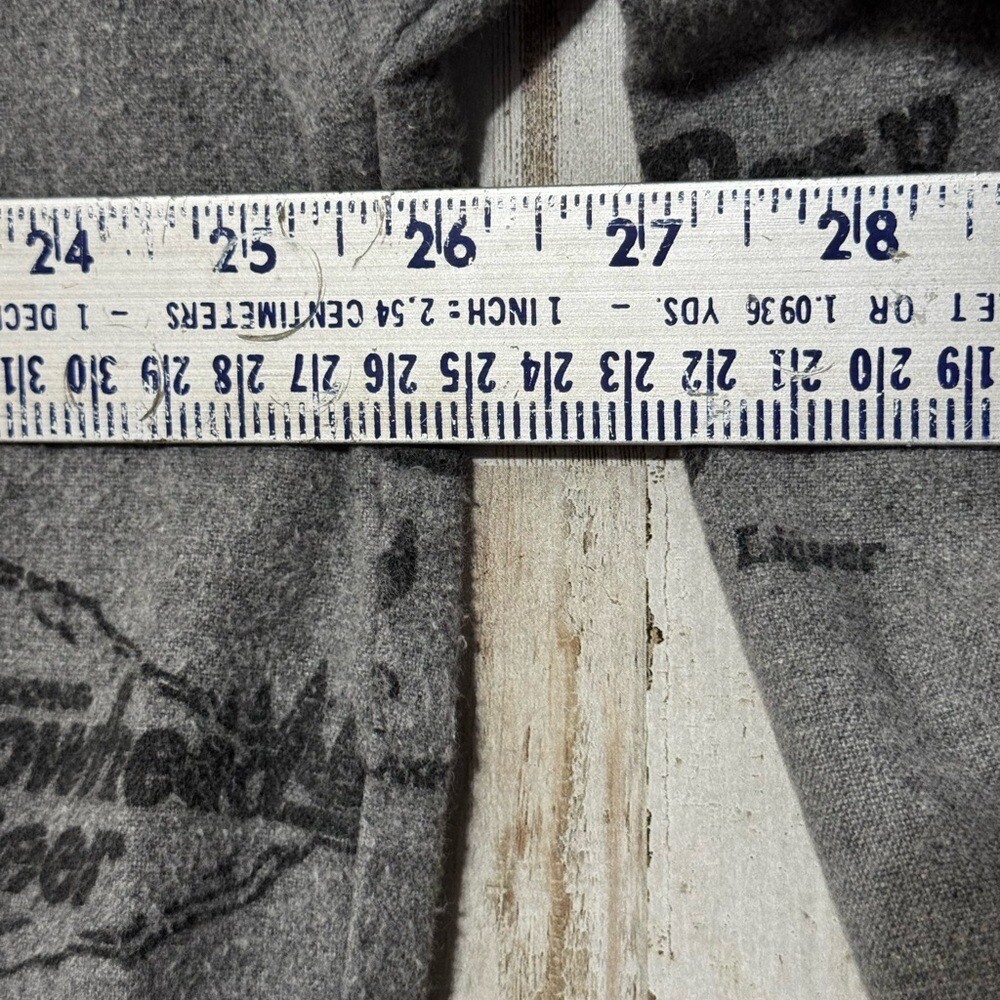 True Grit Beer Print Flannel XL